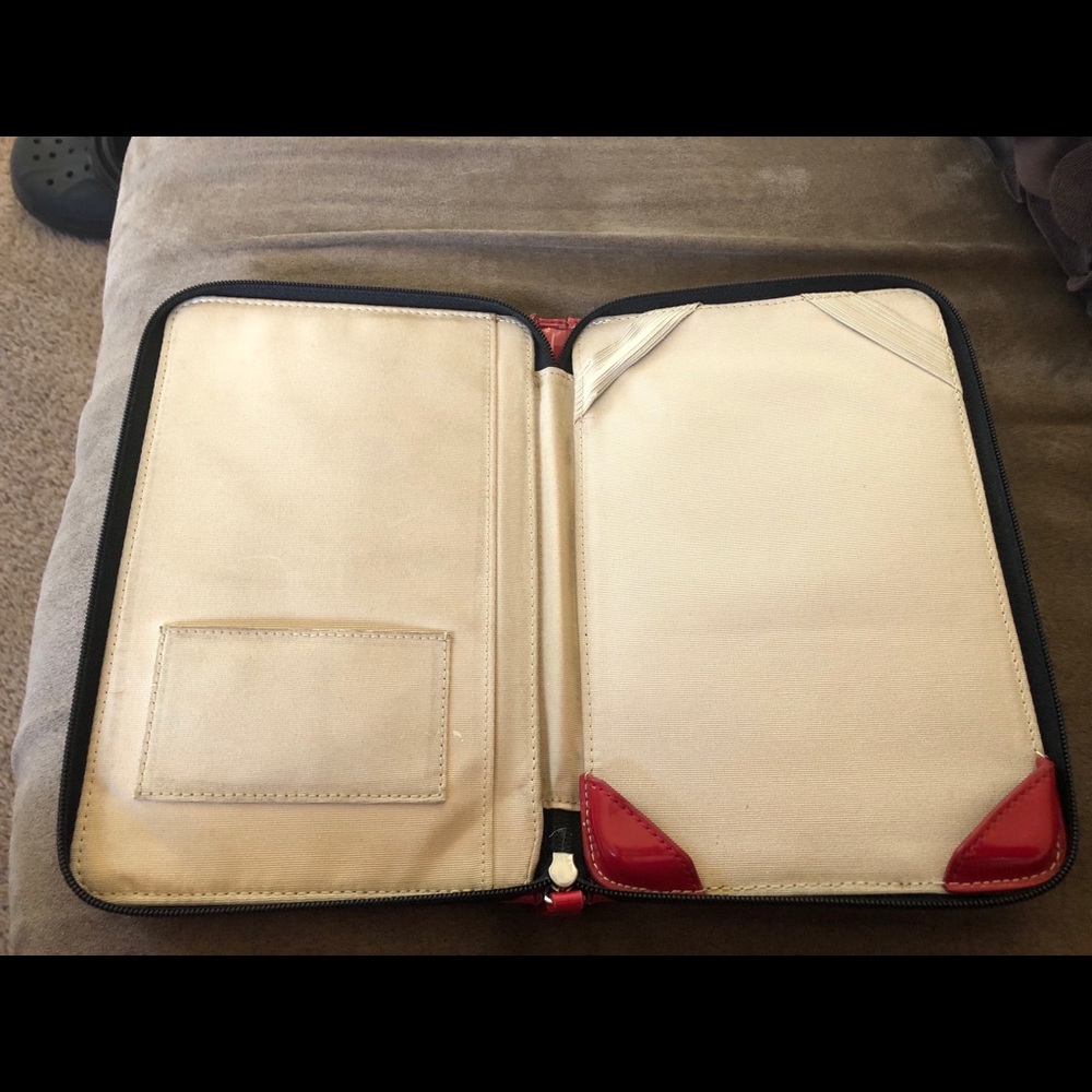 Coach mini iPad case